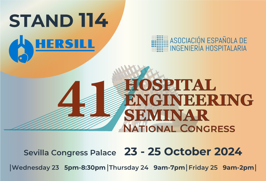 HERSILL TO PRESENT AT 41ST NATIONAL HOSPITAL ENGINEERING CONGRESS